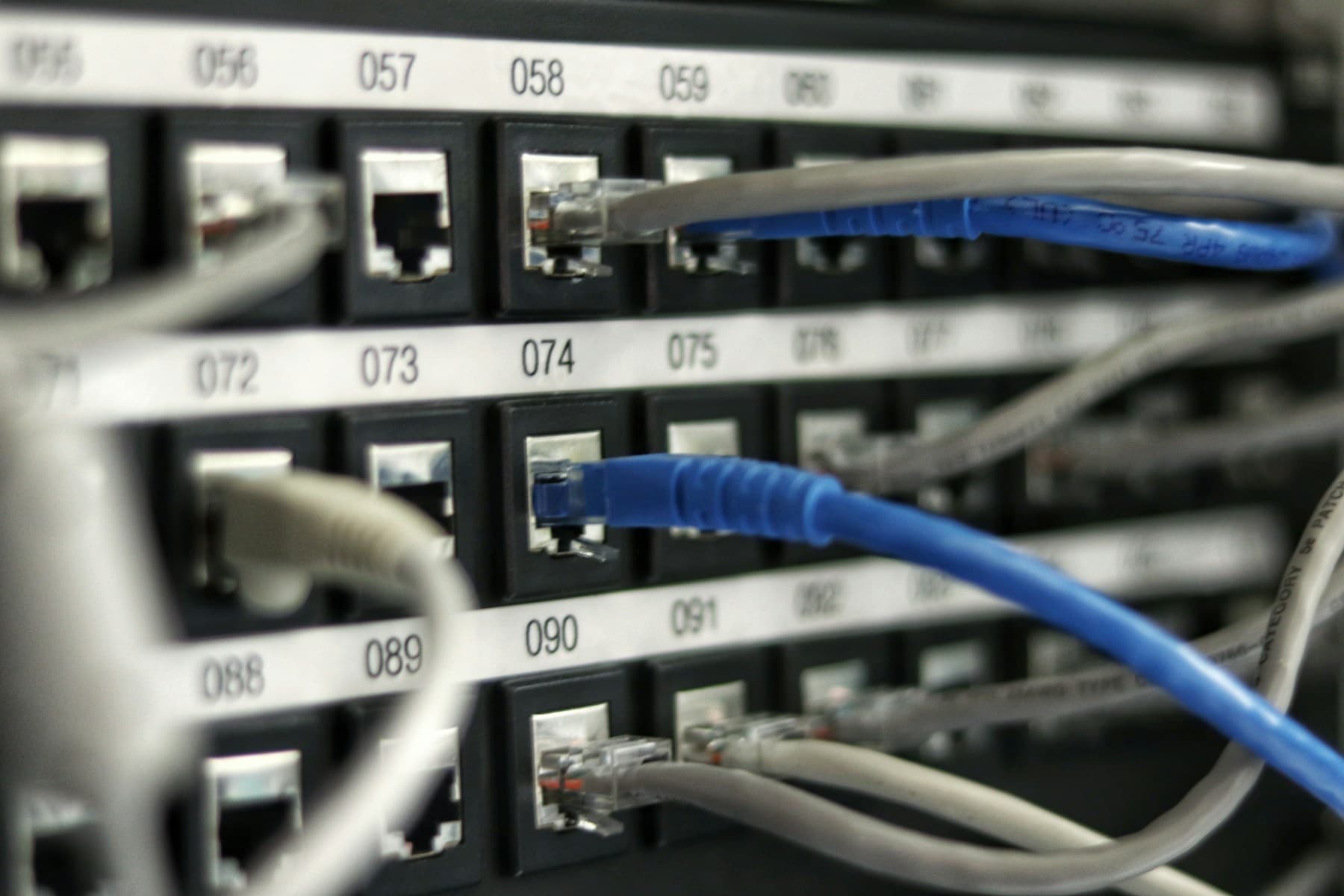 Network infrastructure photography